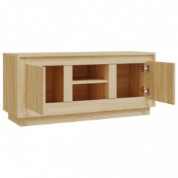 TV-Schrank Sonoma-Eiche 102x35x45 cm Holzwerkstoff