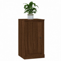 Sideboards 2 Stk. Braun Eichen-Optik 37,5x35,5x67,5 cm