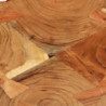 Couchtisch 36 cm 4 Stämme Massivholz Akazie