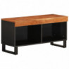 TV-Schrank 85x33x43,5 cm Massivholz Akazie