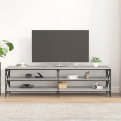 TV-Schrank Grau Sonoma 180x40x50 cm Holzwerkstoff