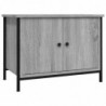 TV-Schrank mit Türen Grau Sonoma 60x35x45 cm Holzwerkstoff