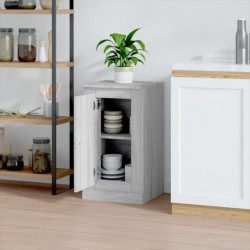 Sideboard Grau Sonoma 37,5x35,5x67,5 cm Holzwerkstoff