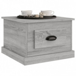 Couchtisch Grau Sonoma 50x50x35 cm Holzwerkstoff