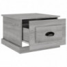 Couchtisch Grau Sonoma 50x50x35 cm Holzwerkstoff