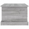 Couchtisch Grau Sonoma 50x50x35 cm Holzwerkstoff