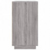 Sideboard Grau Sonoma 80x34x75 cm Holzwerkstoff