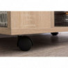 Regal WL5.695 Sonoma 60x35x75 cm Regalwagen mit Rollen Holz