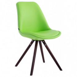 Besucherstuhl Laval Cappuccino Rund