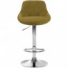 Barhocker Lazio Stoff chrom