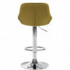 Barhocker Lazio Stoff chrom