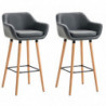 2er Set Barhocker Grant Kunstleder