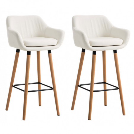 2er Set Barhocker Grant Kunstleder