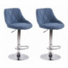 2er Set Barhocker Lazio Stoff