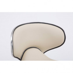 2er Set Barhocker Las Vegas V2 Kunstleder chrom