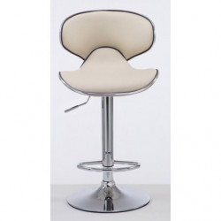 2er Set Barhocker Las Vegas V2 Kunstleder chrom