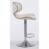 2er Set Barhocker Las Vegas V2 Kunstleder chrom