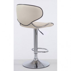 2er Set Barhocker Las Vegas V2 Kunstleder chrom