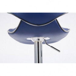 2er Set Barhocker Las Vegas V2 Kunstleder chrom