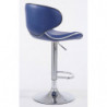 2er Set Barhocker Las Vegas V2 Kunstleder chrom