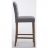 2er Set Barhocker Louise Stoff antik-hell