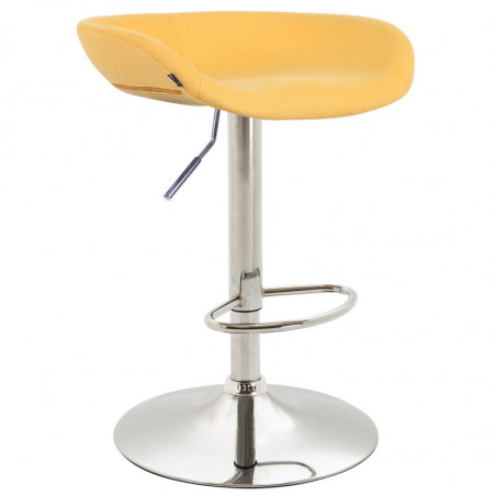 Barhocker Anaheim Filz chrom