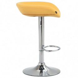 Barhocker Anaheim Filz chrom