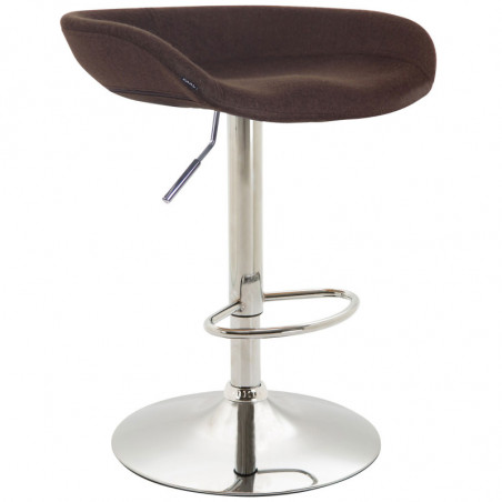 Barhocker Anaheim Filz chrom