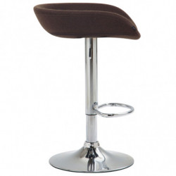 Barhocker Anaheim Filz chrom