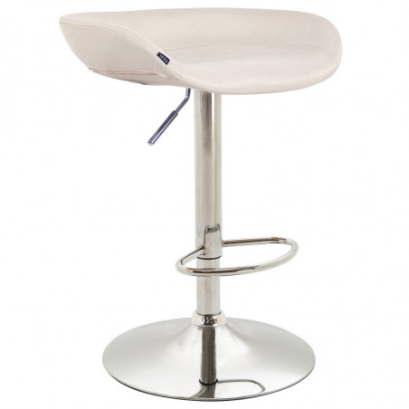 Barhocker Anaheim Stoff chrom