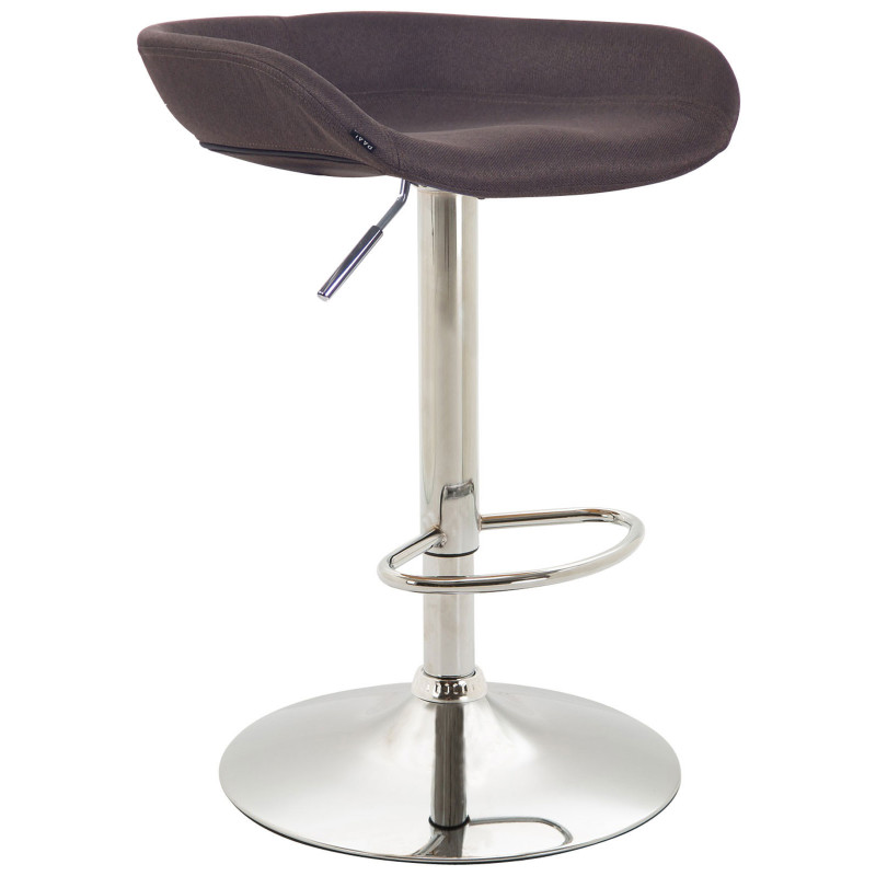 Barhocker Anaheim Stoff chrom
