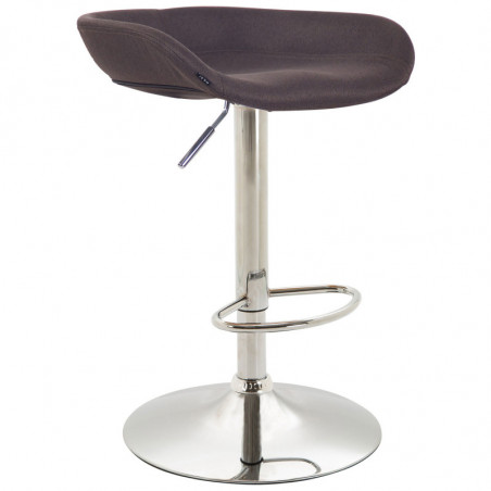 Barhocker Anaheim Stoff chrom