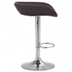 Barhocker Anaheim Stoff chrom
