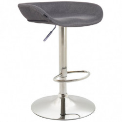 Barhocker Anaheim Stoff chrom