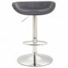 Barhocker Anaheim Stoff chrom