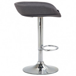 Barhocker Anaheim Stoff chrom