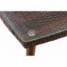 Tisch Ameland Flachrattan 30 cm