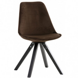 Stuhl Pegleg Samt Square...