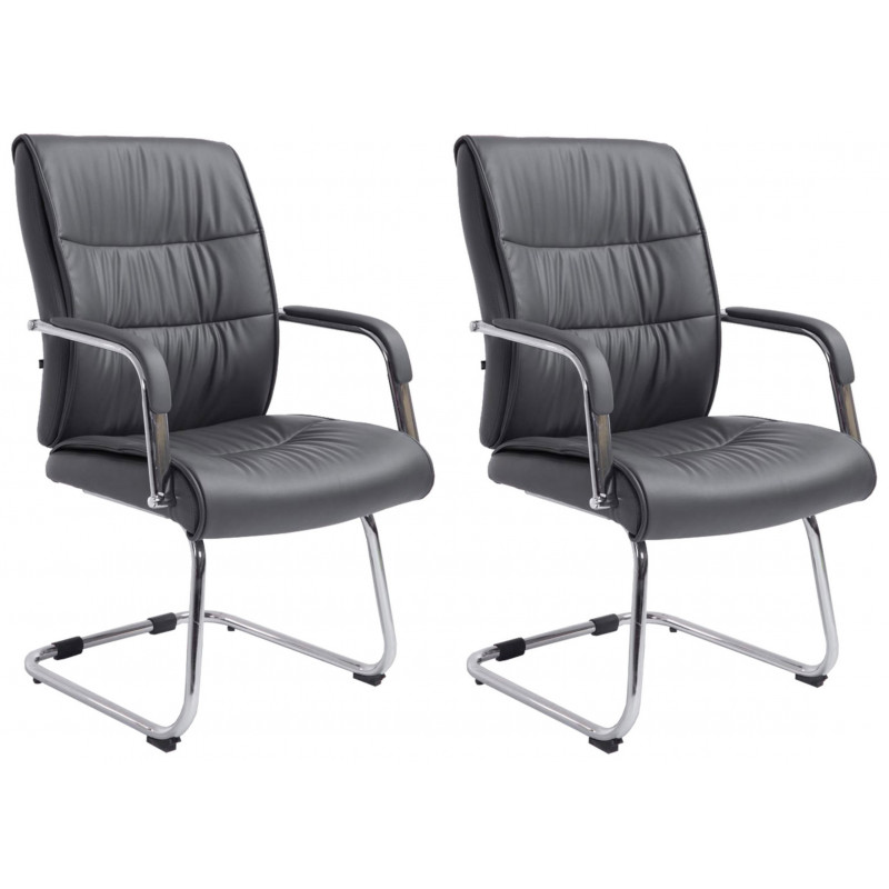 2er Set Besucherstühle Sievert