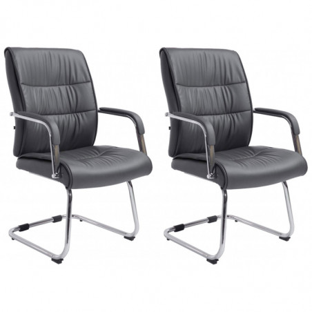 2er Set Besucherstühle Sievert