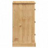 Sideboard mit Schubladen VIGO 78x40x75 cm Massivholz Kiefer