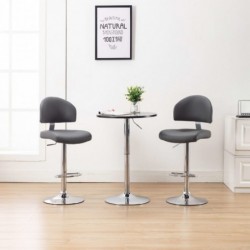 Barhocker 2 Stk. Grau...