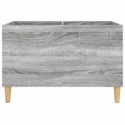 Plattenschrank Grau Sonoma 74,5x38x48 cm Holzwerkstoff