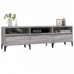 TV-Schrank Grau Sonoma 150x30x44,5 cm Holzwerkstoff