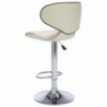 Barhocker 2 Stk. Creme Kunstleder