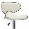 Barhocker 2 Stk. Creme Kunstleder