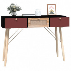 Konsolentisch mit Schubladen 105x30x75 cm Holzwerkstoff