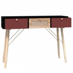 Konsolentisch mit Schubladen 105x30x75 cm Holzwerkstoff