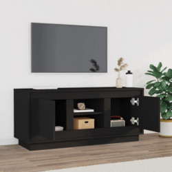 TV-Schrank Schwarz 102x35x45 cm Holzwerkstoff