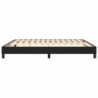 Boxspringbett Schwarz 180x200 cm Kunstleder